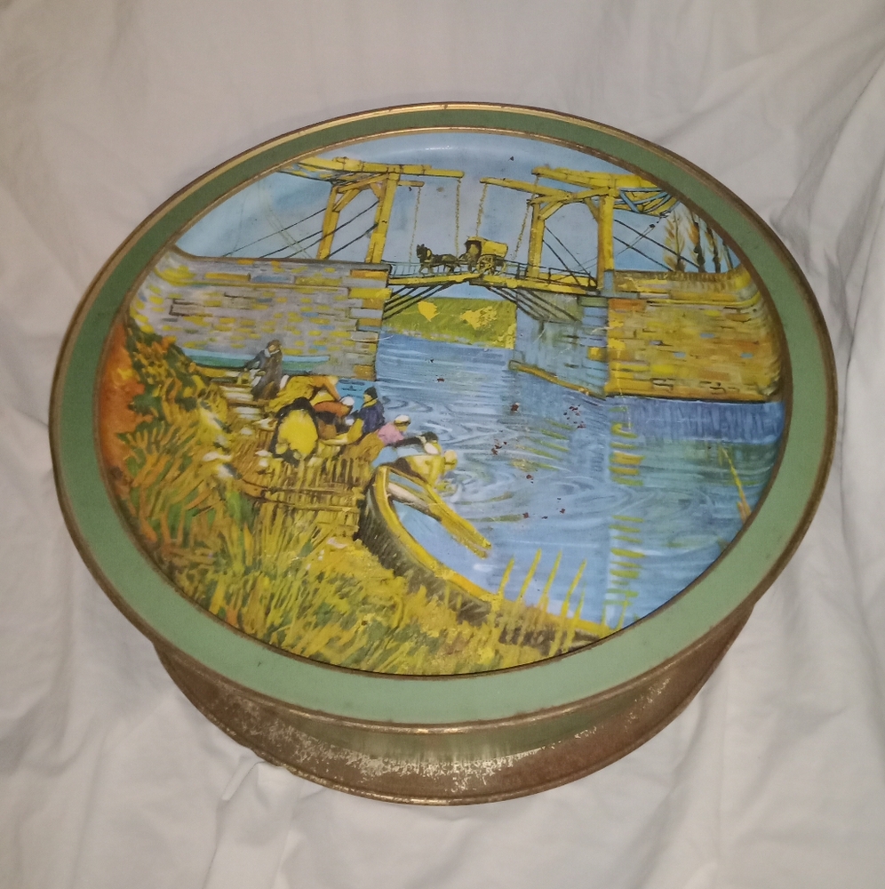 Vincent Van Gogh Decor Tin Vintage The Langlois Bridge At Arles